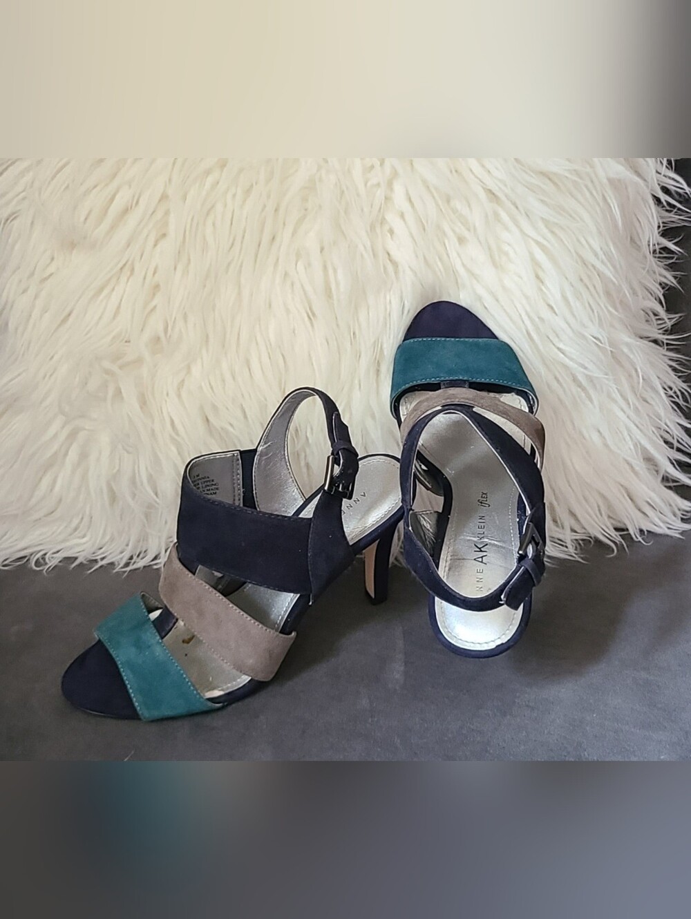 Anne Klein Suede Heels